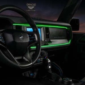 Ford Bronco LED Interior Dash Lighting Kit - ORACLE Lighting - ColorSHIFT Dynamic - Dynamic ColorSHIFT - `21-`25